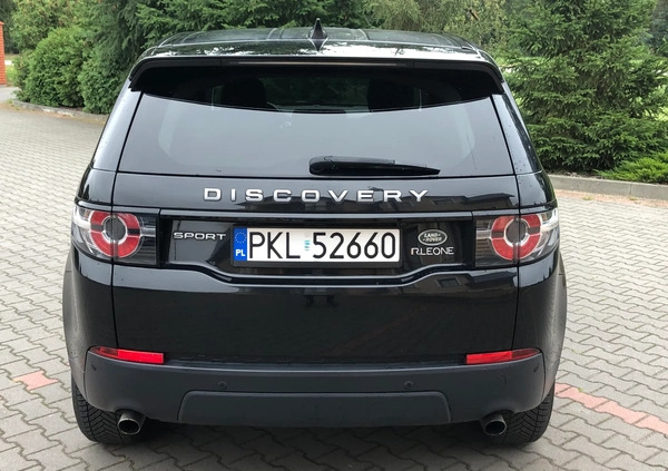 Land Rover Discovery Sport cena 86800 przebieg: 72500, rok produkcji 2019 z Koło małe 466